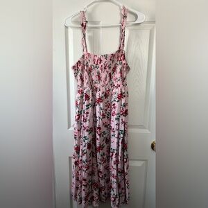 Torrid Pink Floral Dress